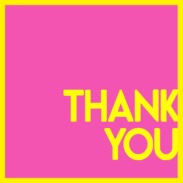 Thanksgiving, thank you, pink, yellow, graphic design, saying thanks