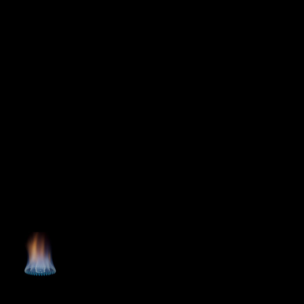 Small, Pilot light, Gas, Flame, Fireplace