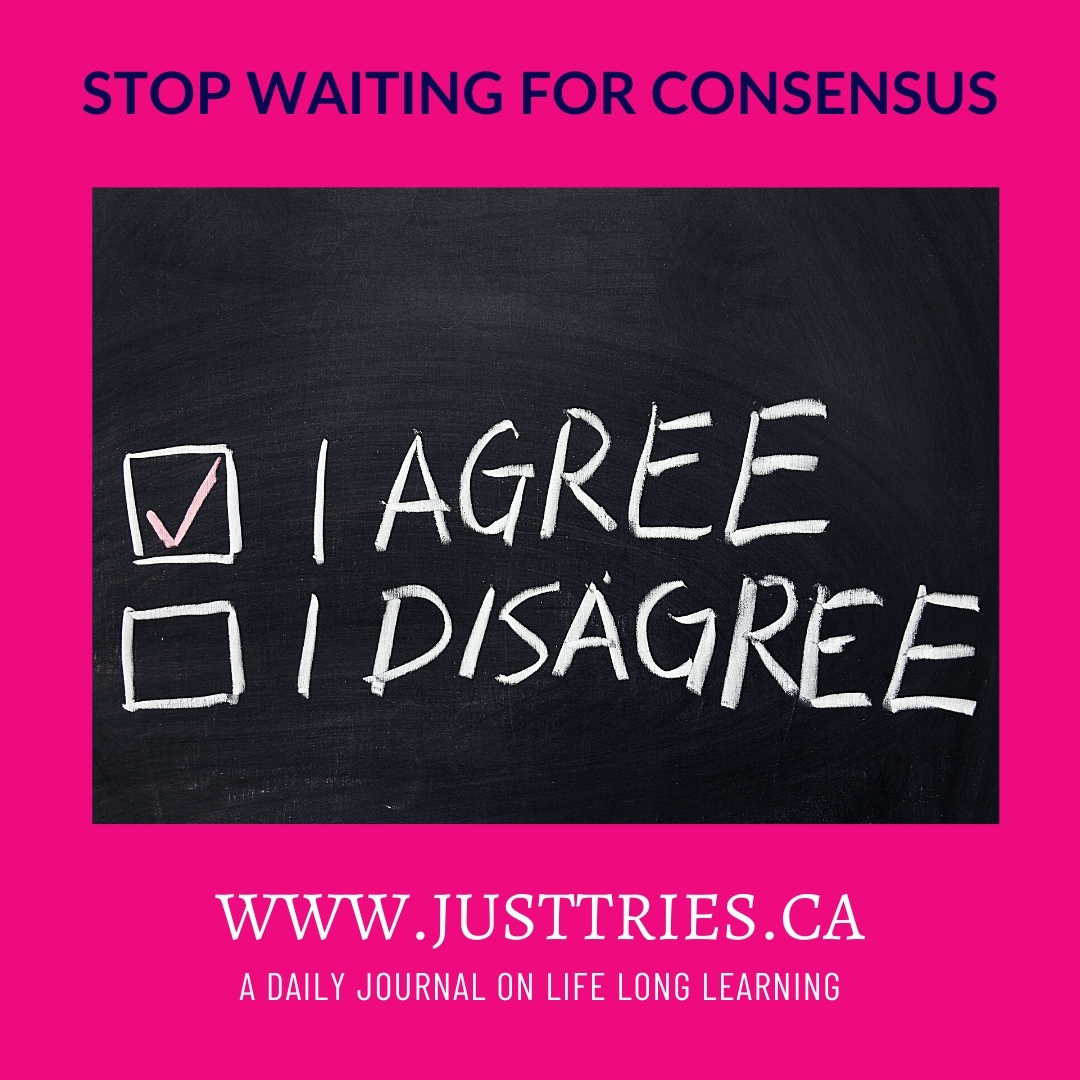 Stop Waiting For Consensus, JustTries Journal